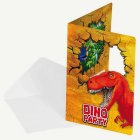 Dinosaurie Inbjudningskort