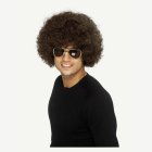 Stor Funky 70-tal Afroperuk Brun