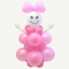 Ballongfigur Flicka DIY