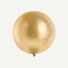 Krom Latexballong Guld