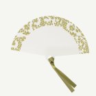 Botanisk Solfjäder Oliv/Guld