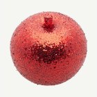 Glitteräpple Juldekoration Röd