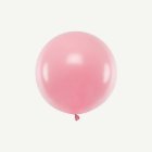 Stor Rund Ballong Pastell Rosa