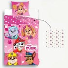 Paw Patrol® Bomull Sängkläder Ljusrosa
