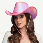 Pärlemor Cowboyhatt Ljusrosa