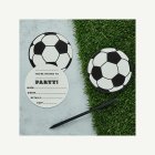 Fotboll Party Inbjudningskort