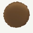 Rund Folieballong Chokladbrun