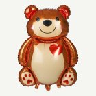 Nalle Folieballong Brun