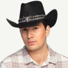 Django Cowboyhatt Svart
