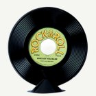 Vinylskiva Bordsdekoration Svart