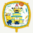 Minions® Fyrkantig Folieballong