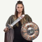 Uppblåsbart Vikingasvärd & Sköld