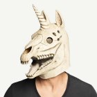 Enhörning Skelett Mask