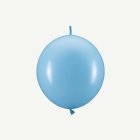 Kedjeballonger Ljusblå