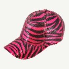 Zebrarandig Keps Rosa