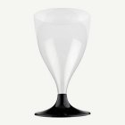 Återanvändbara Champagneglas Svart