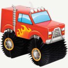 Monster Truck Honeycomb Dekoration
