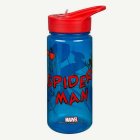 Spiderman® Vattenflaska Med Sugrör