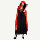 Velourcape Röd