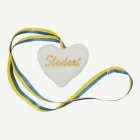 Studenthjärta Vit