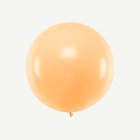 Jätteballong Pastell Persika