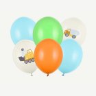 Byggarbetsplats Latexballonger