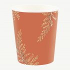 Pappmugg Guld/Terrakotta