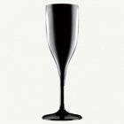 Premium Plast Champagneglas Svart