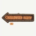 3D Halloweenskylt