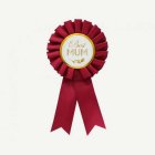 Best Mum Medaljrosett Röd