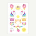 Kawaii Ikoner Falska Tatueringar