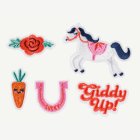 Giddy Up Häst Strykmärke