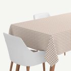 Rutig Pappersduk Beige/Vit