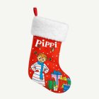 Pippi® Julstrumpa Röd