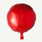 Rund Folieballong Röd