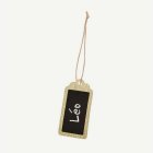 Presentetiketter Svart/Guld