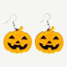 Halloween Pumpa Örhängen