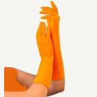 Långa Handskar Neonorange