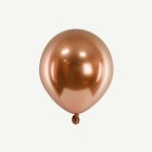 Metallic Latexballonger Roséguld