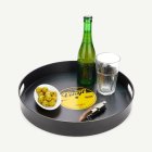 Vinyl Serveringsfat Svart