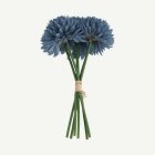 Konstgjorda Dahlia Blommor Denimblå