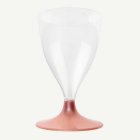 Återanvändbara Champagneglas Roséguld