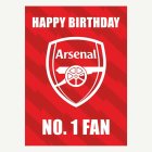 Happy Birthday Arsenal® Födelsedagskort