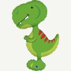 Tyrannosaurus Folieballong