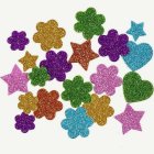 Glitter Skumgummifigurer
