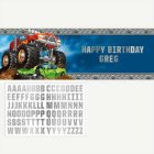 Monster Truck Banner