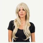 Sienna Lång Peruk Blond