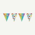 Rainbow Birthday Vimpelgirlang