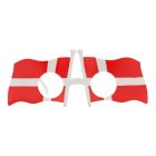 Dannebrog Danmark Glasögon