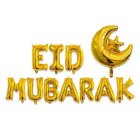 Eid Mubarak Folieballonger Guld